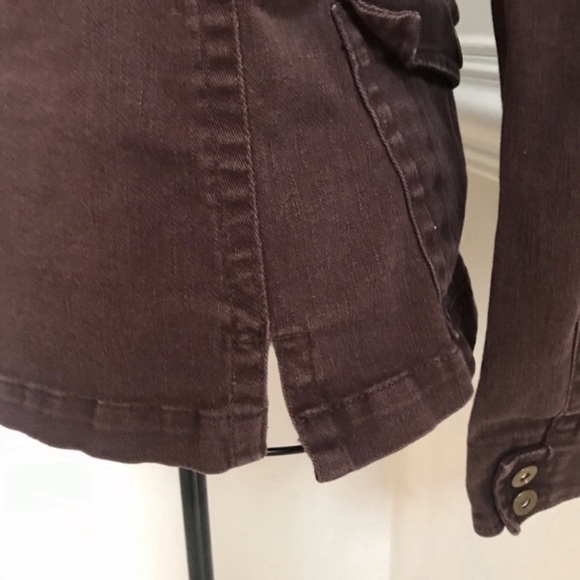 F. L. Jeans Button Front Jacket Size L - Picture 6 of 8